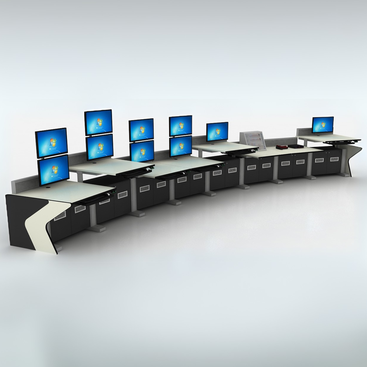 Height Adjustable Console 4